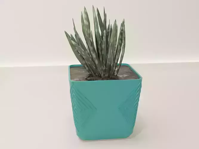 plant pot 64 3D print model
