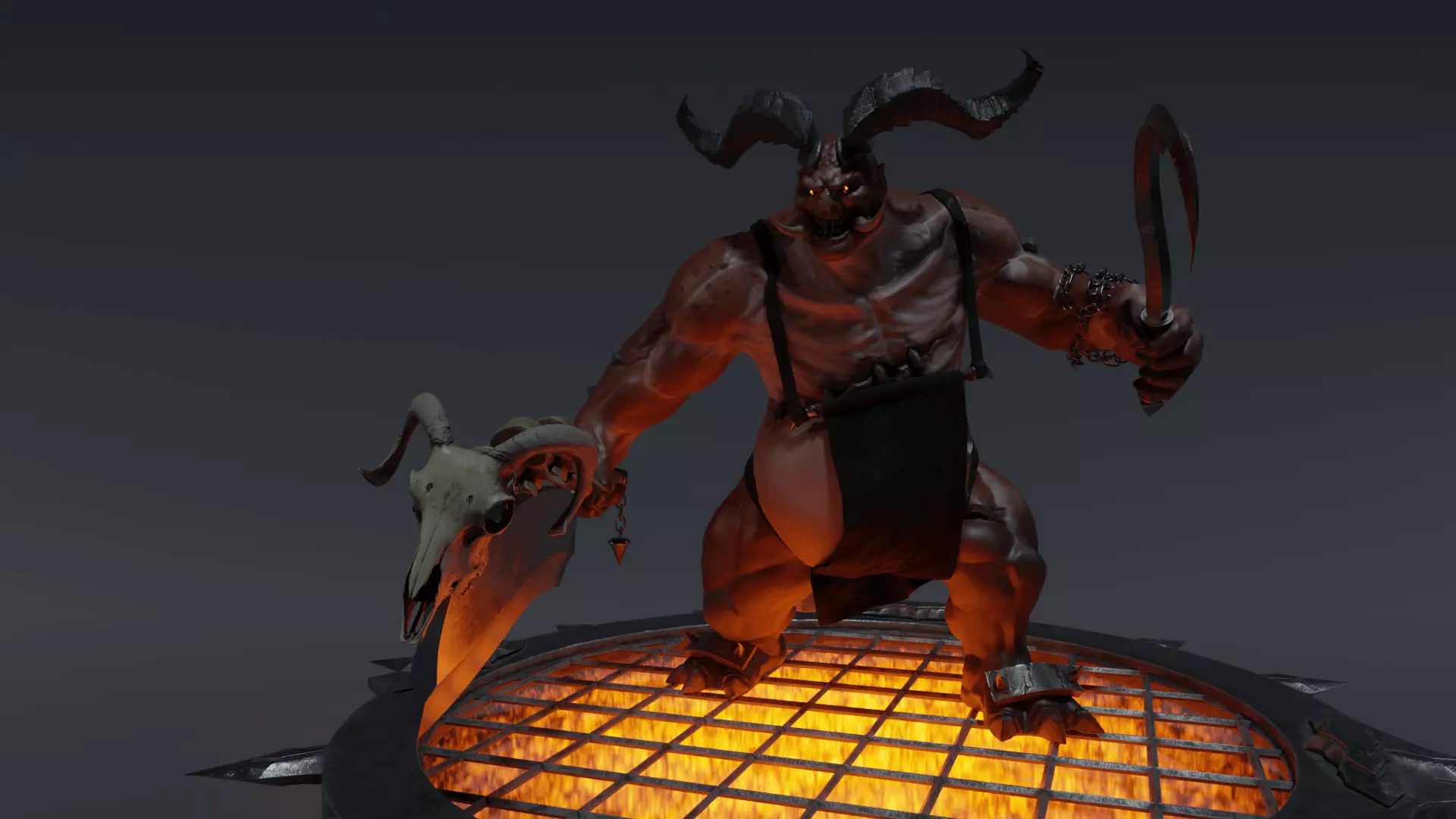 butcher 3d model for 3d printing 3D print model