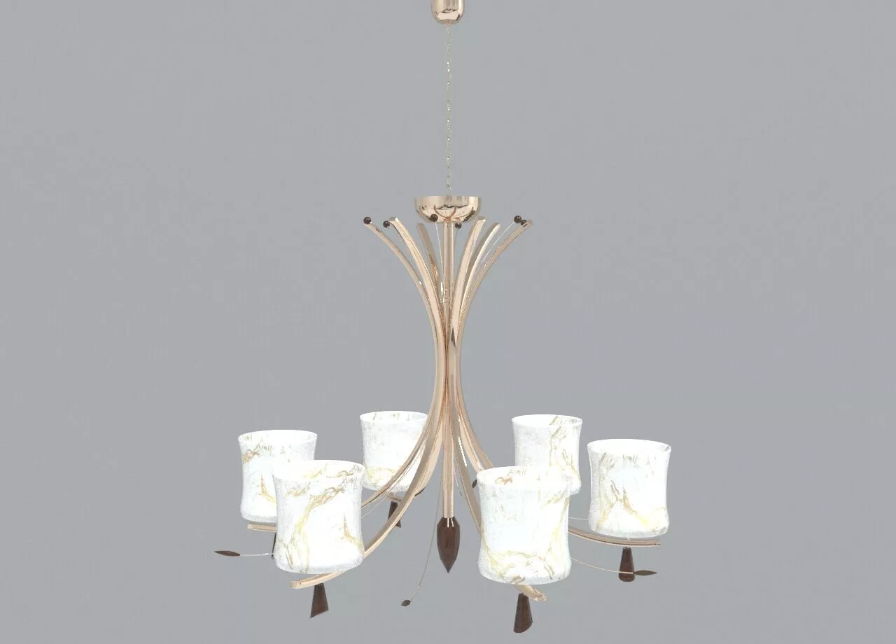 Candle Lamp 3D model