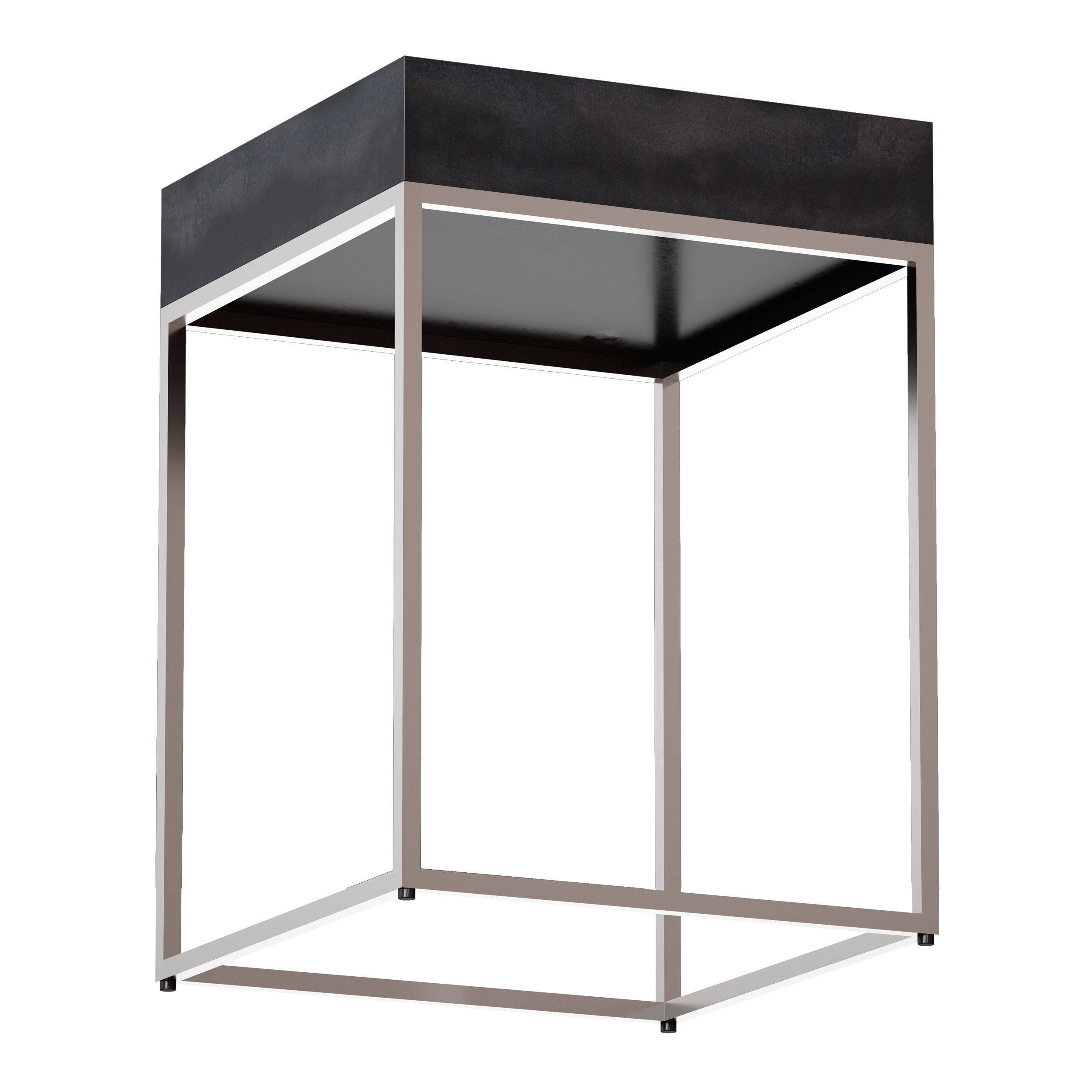 Adriana Frame End Table by Joss and Main 3D model_2