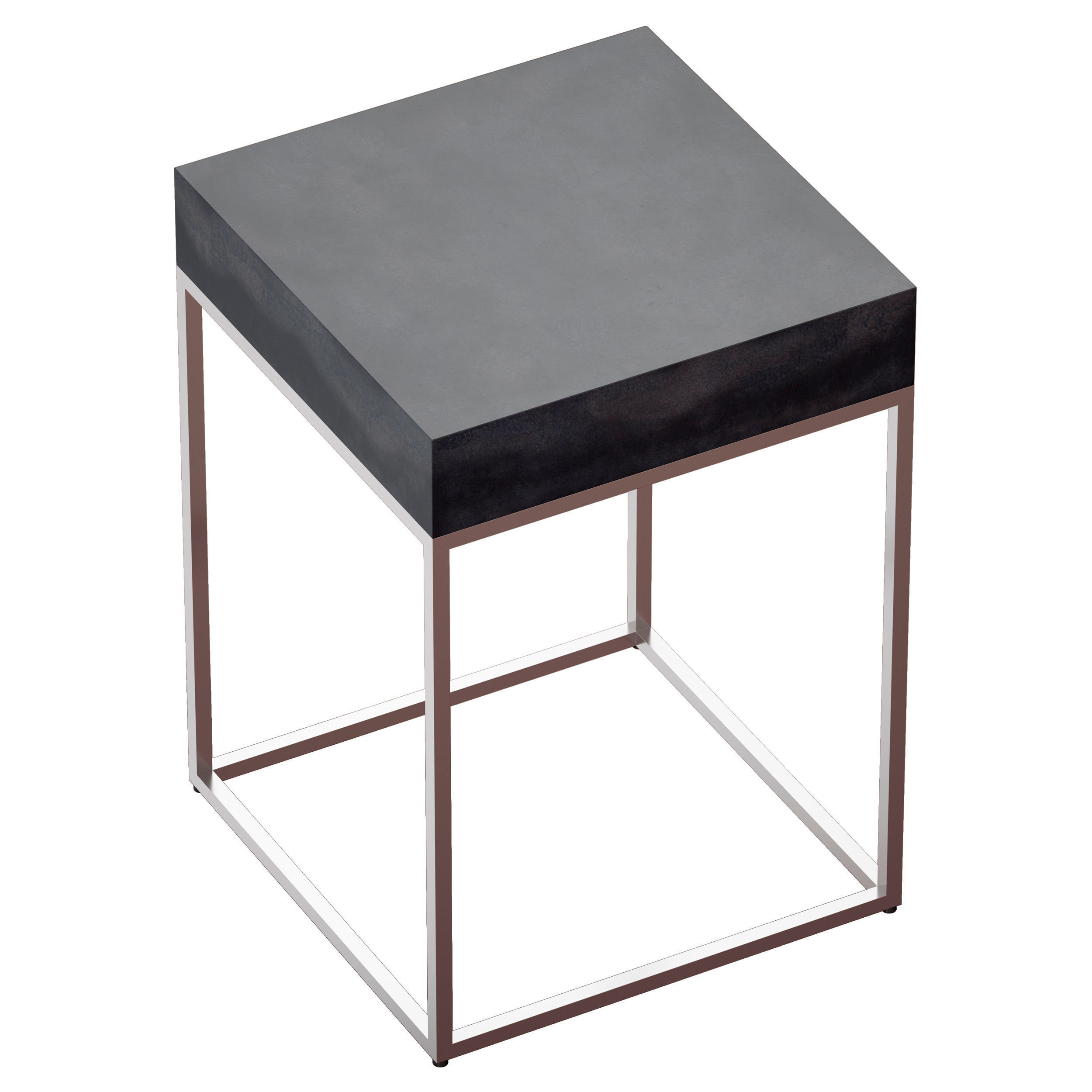 Adriana Frame End Table by Joss and Main 3D model_3