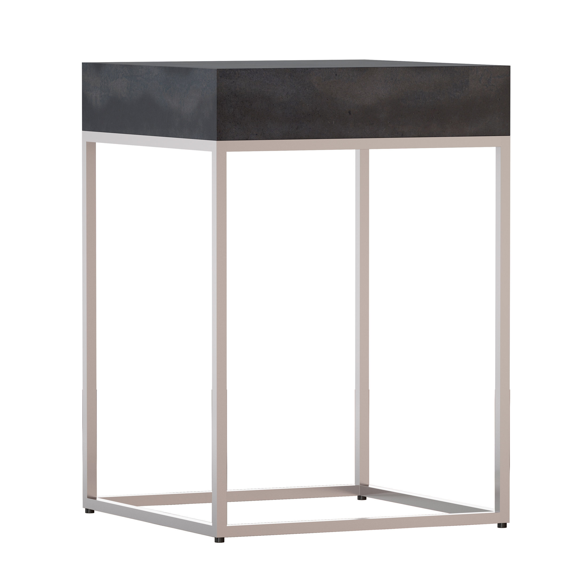Adriana Frame End Table by Joss and Main 3D model_1