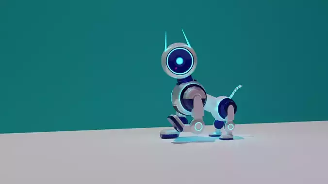 Robodo robot running