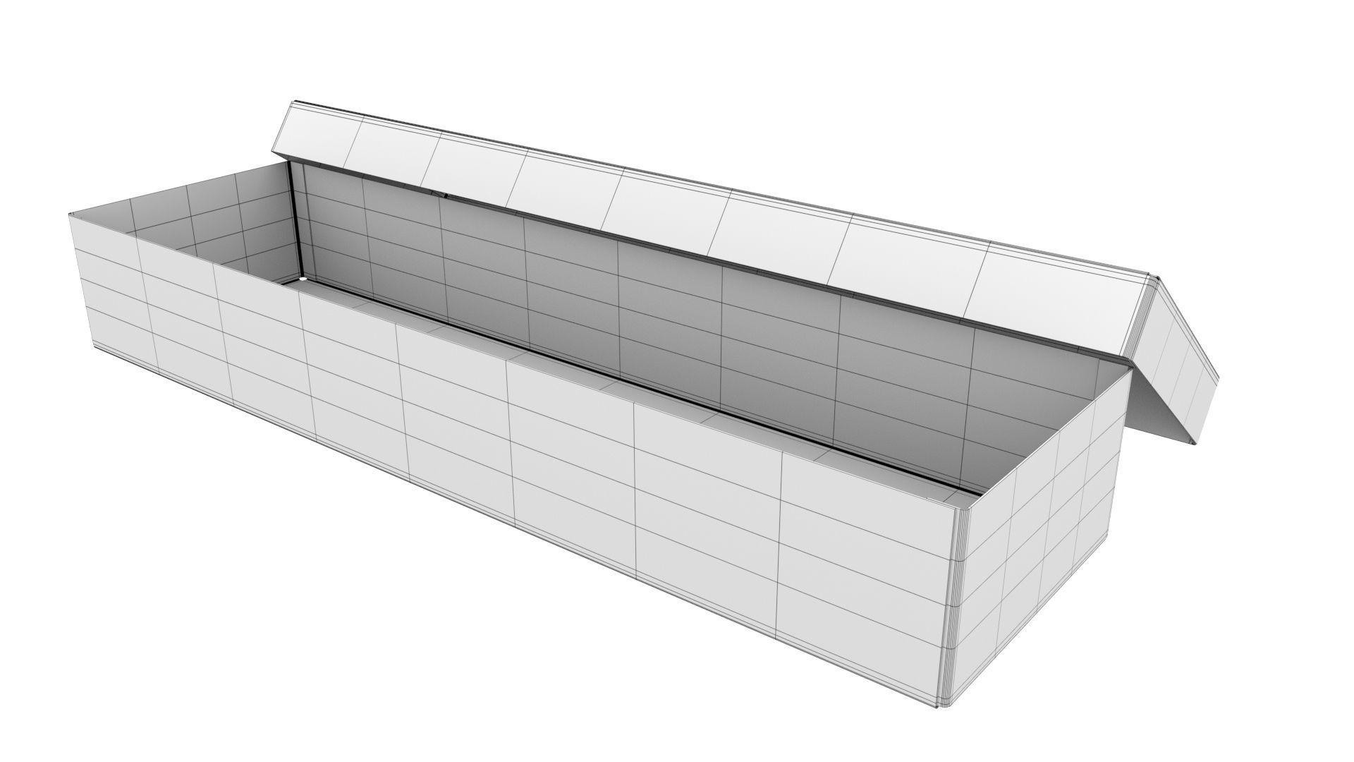 Cardboard box 08 3D model_6