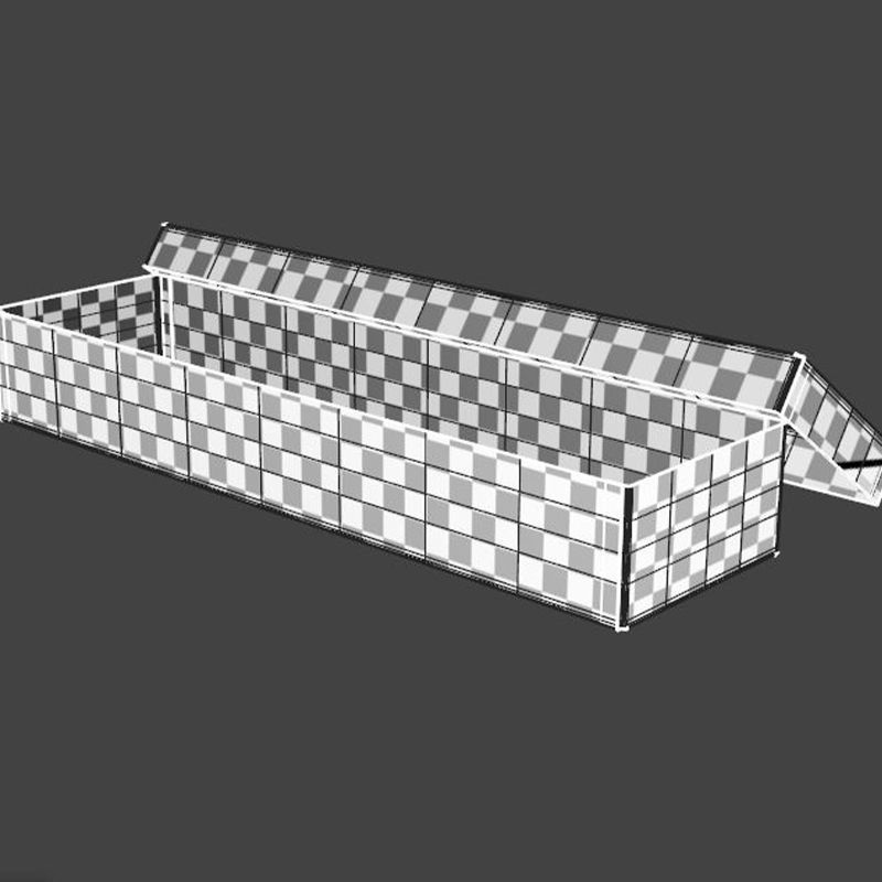 Cardboard box 08 3D model_12