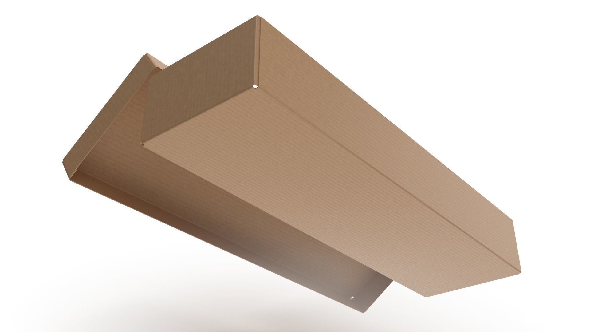Cardboard box 08 3D model_5
