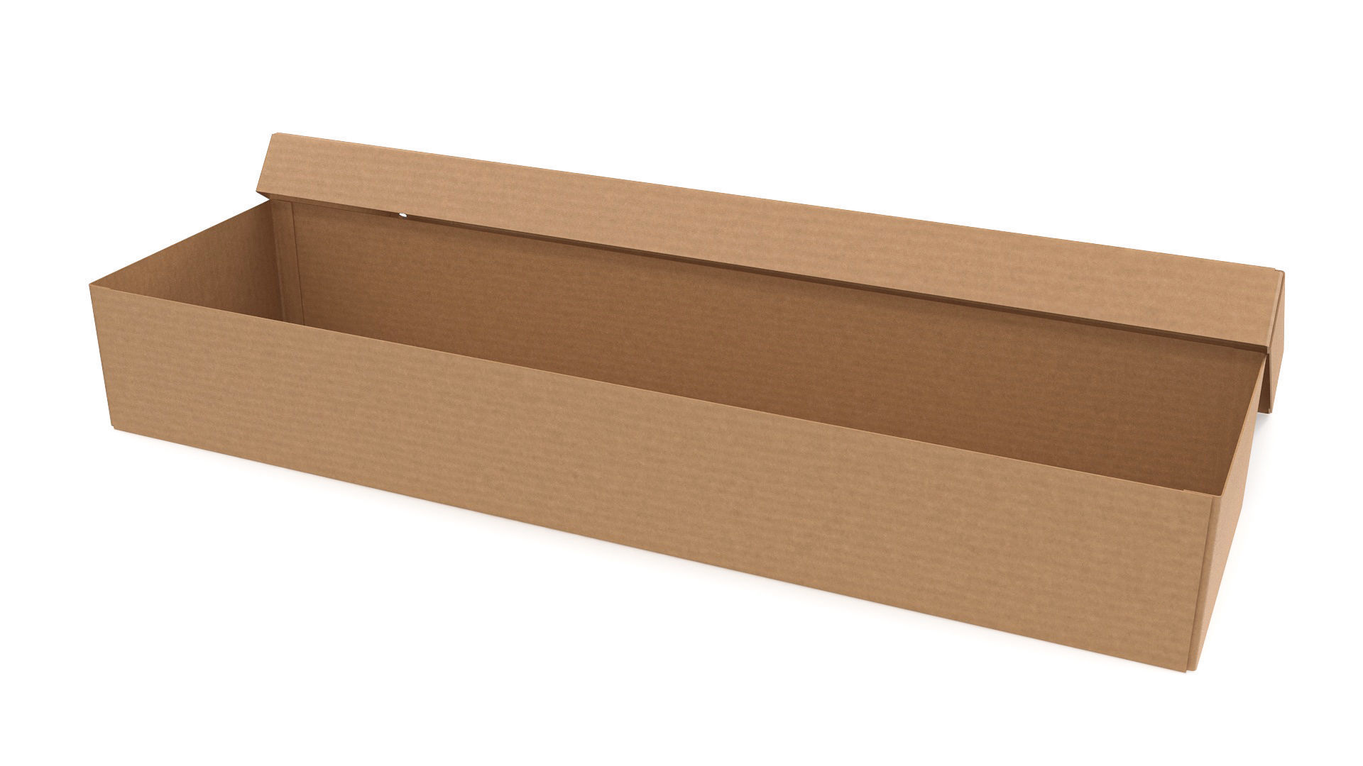 Cardboard box 08 3D model_2