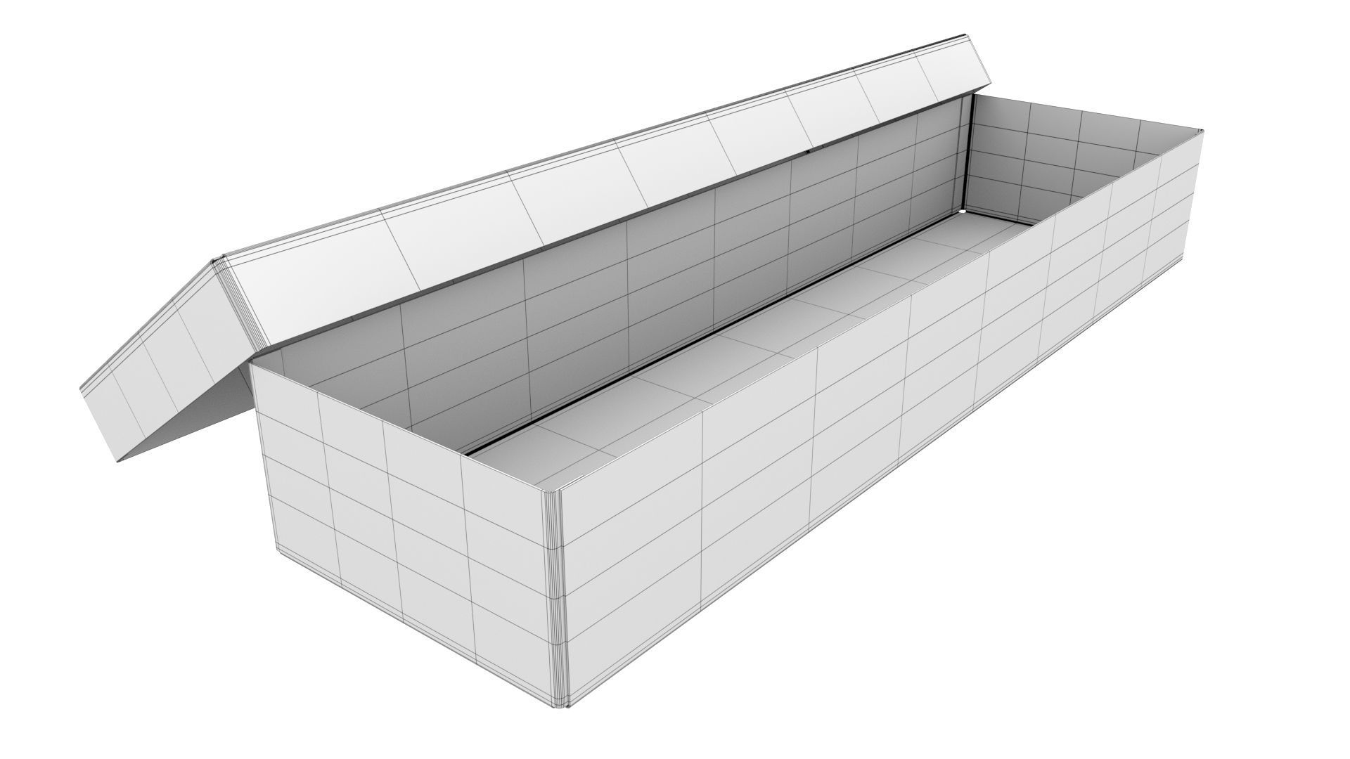 Cardboard box 08 3D model_7