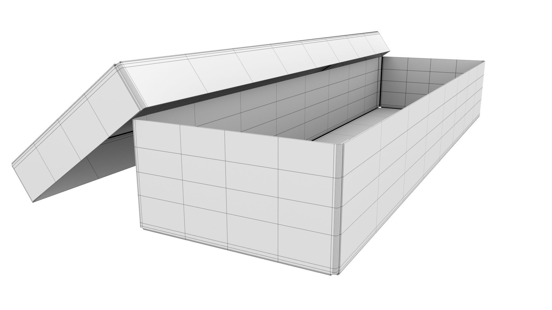 Cardboard box 08 3D model_10