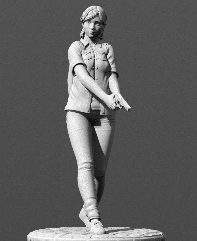 Ellie  from The Last Of Us 3D print model_2