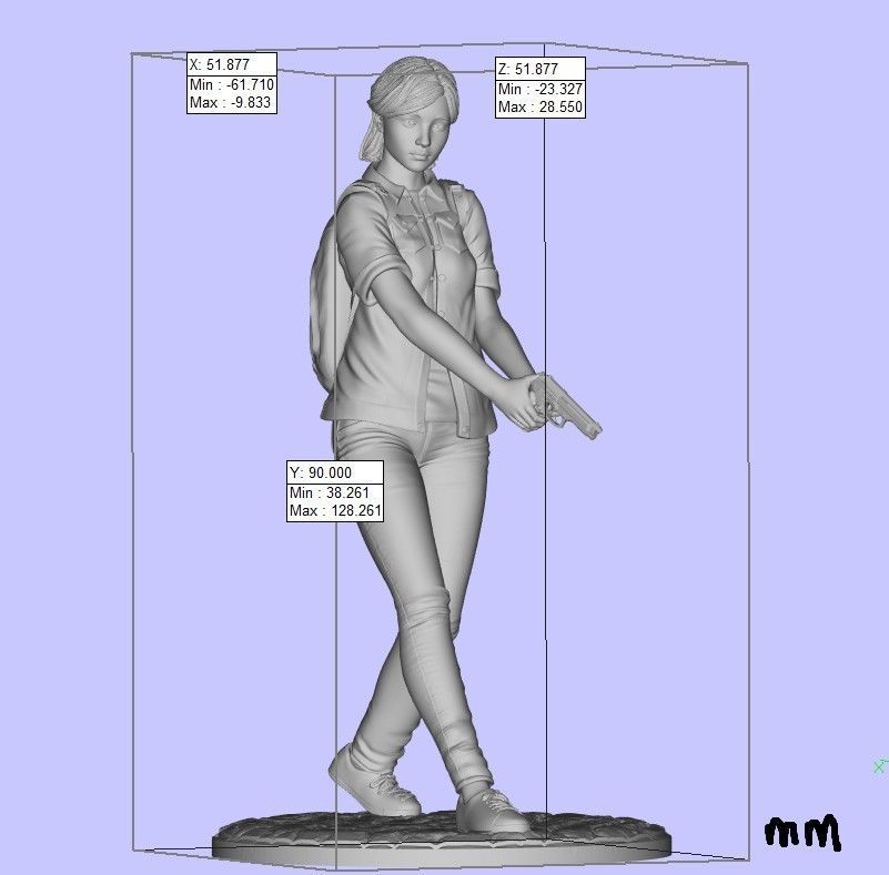 Ellie  from The Last Of Us 3D print model_5