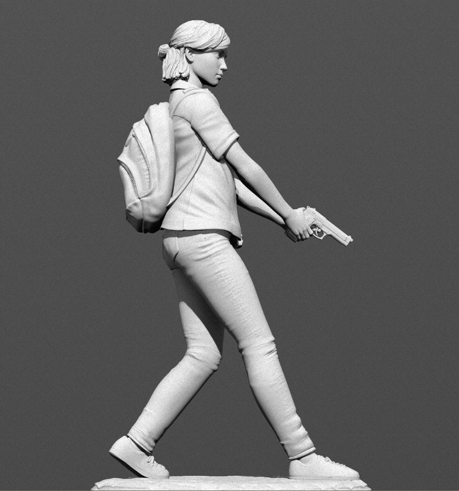 Ellie  from The Last Of Us 3D print model_4