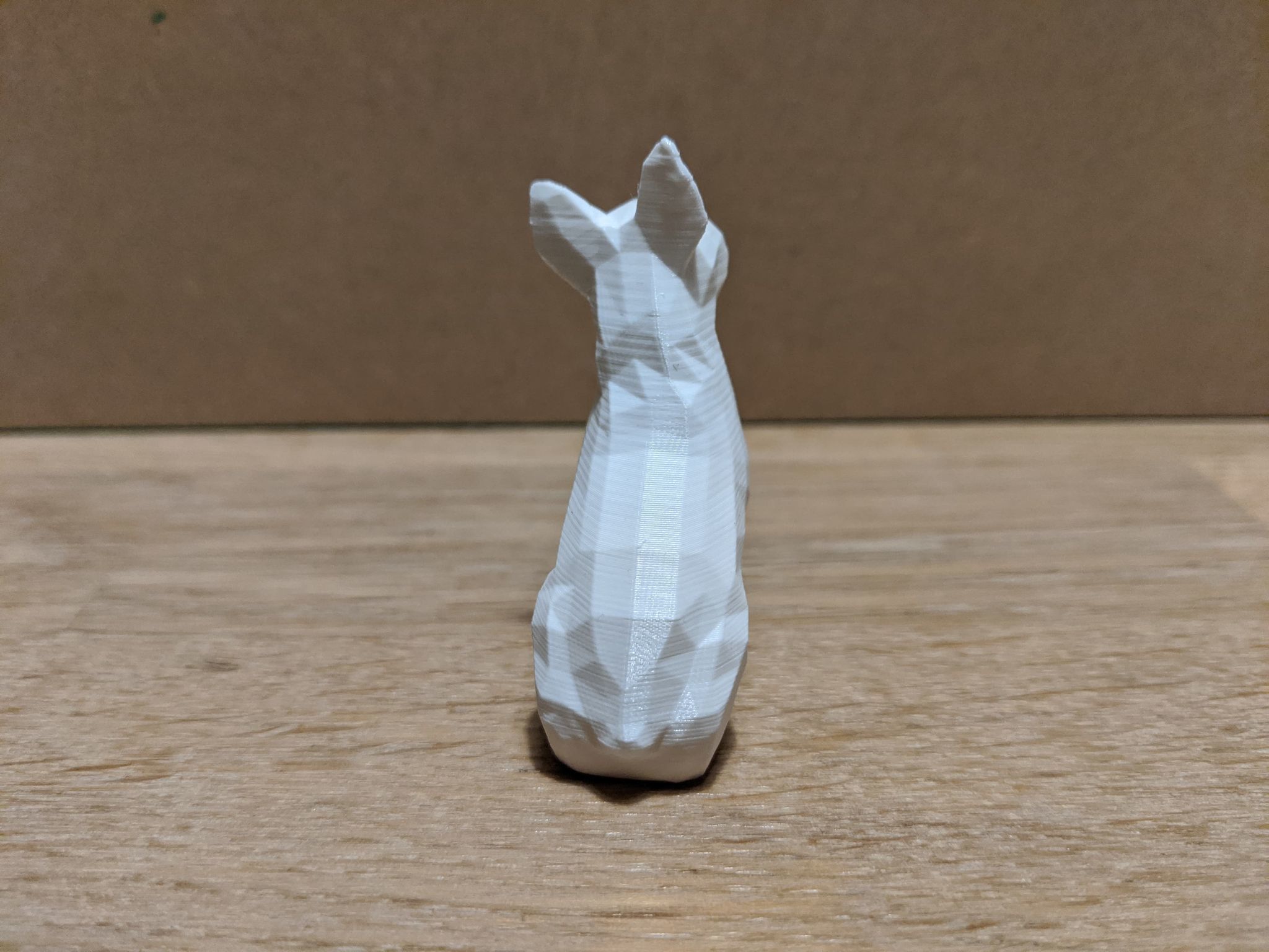 Low Poly Dog Collection polygonal 3D print model_5