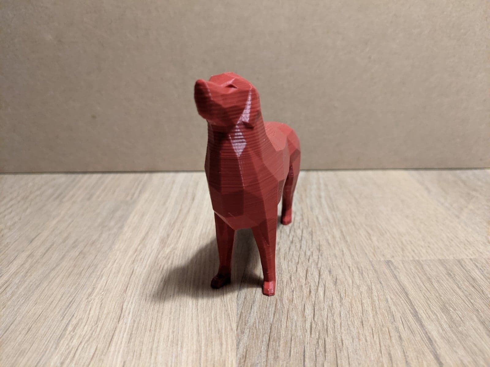 Low Poly Dog Collection polygonal 3D print model_7