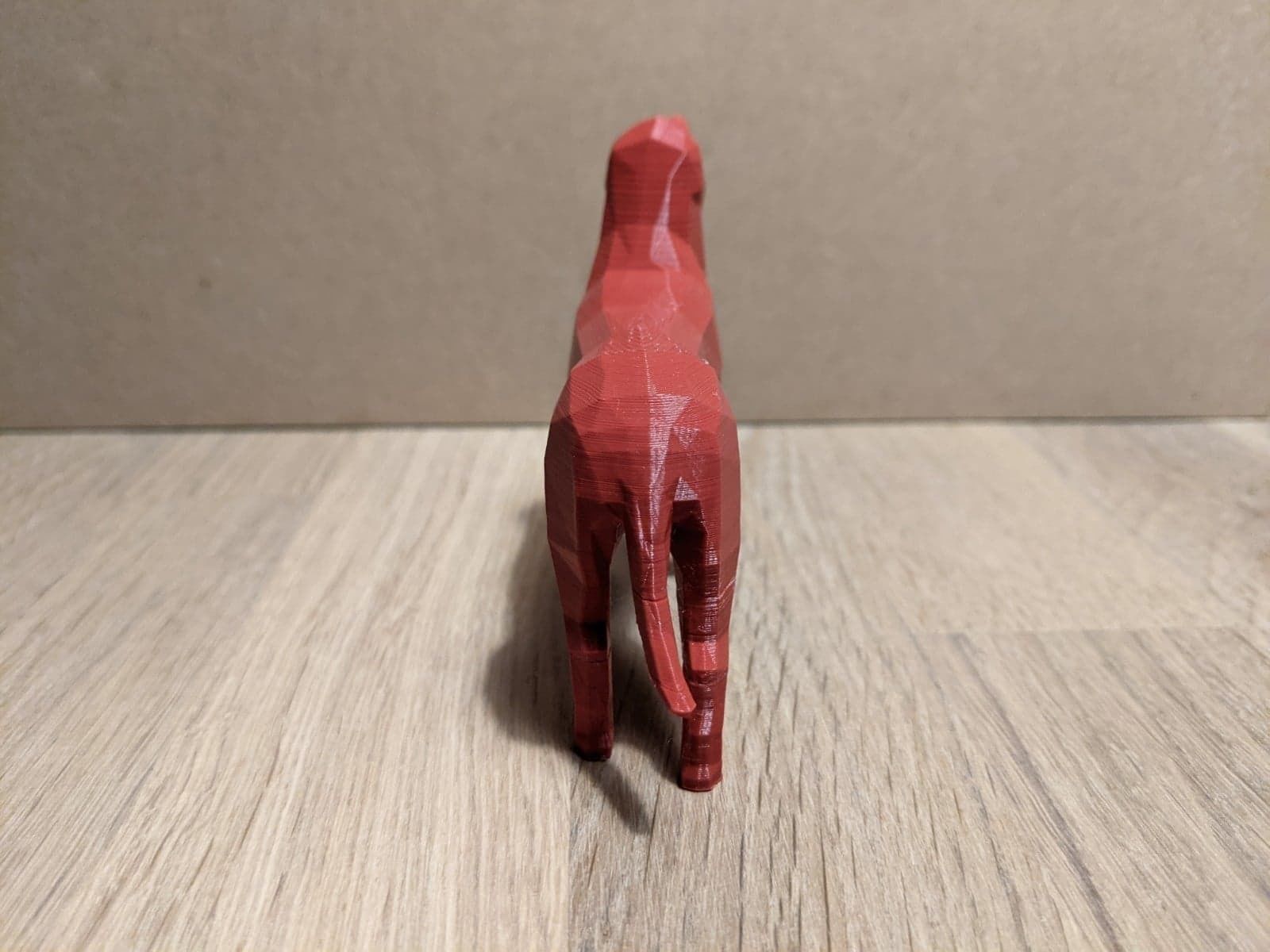 Low Poly Dog Collection polygonal 3D print model_9