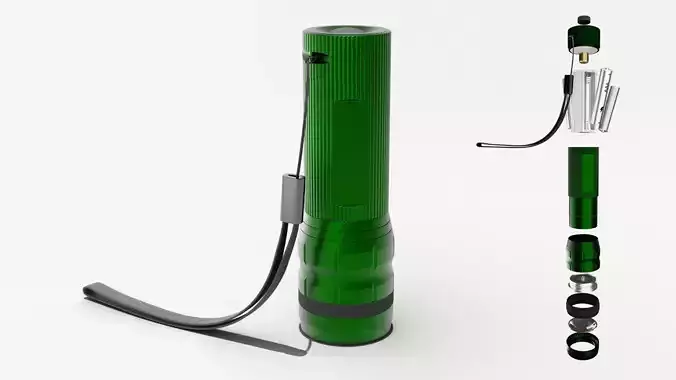 Flashlight Green