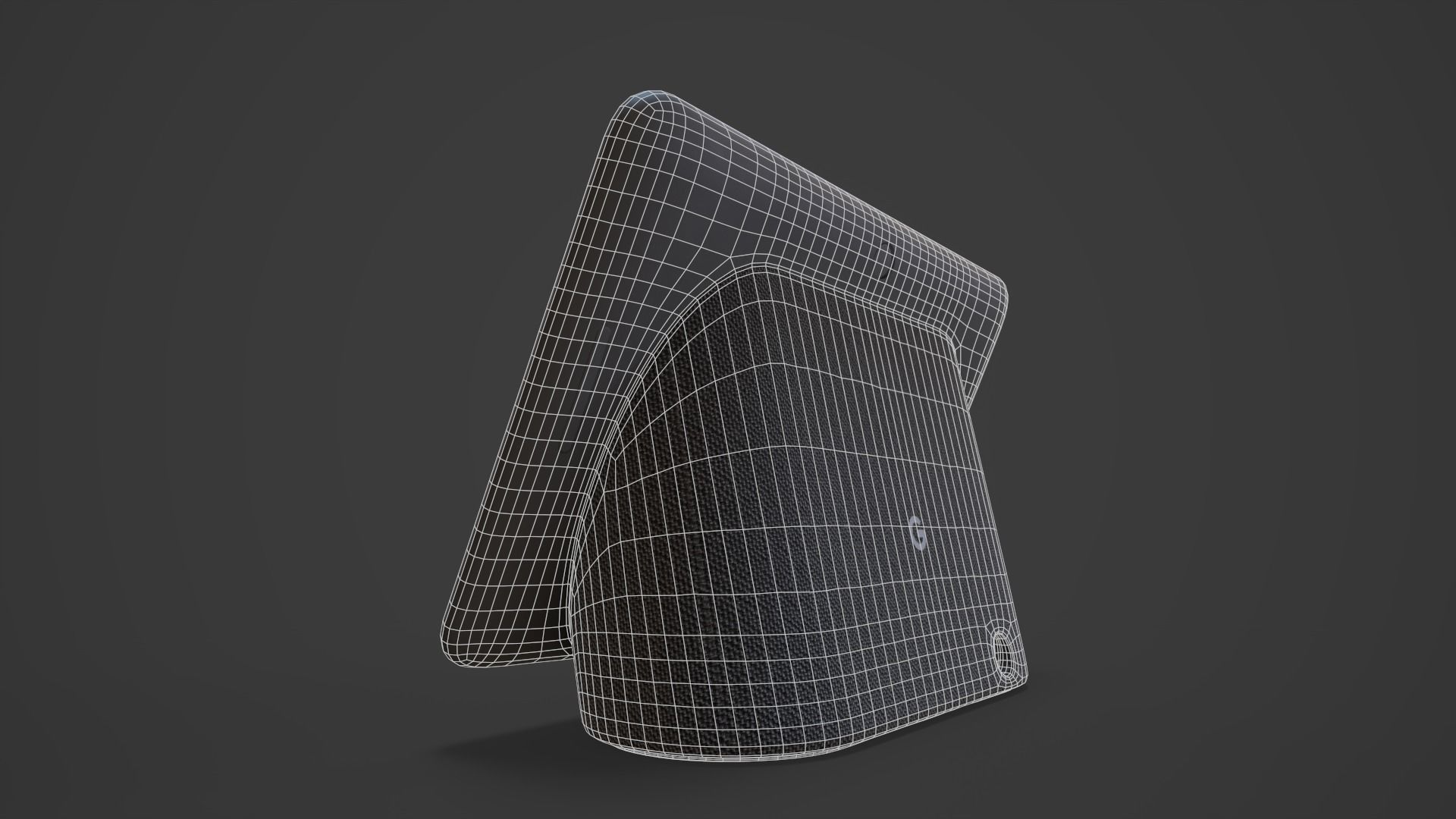 Google Home Nest Hub 3D model_12