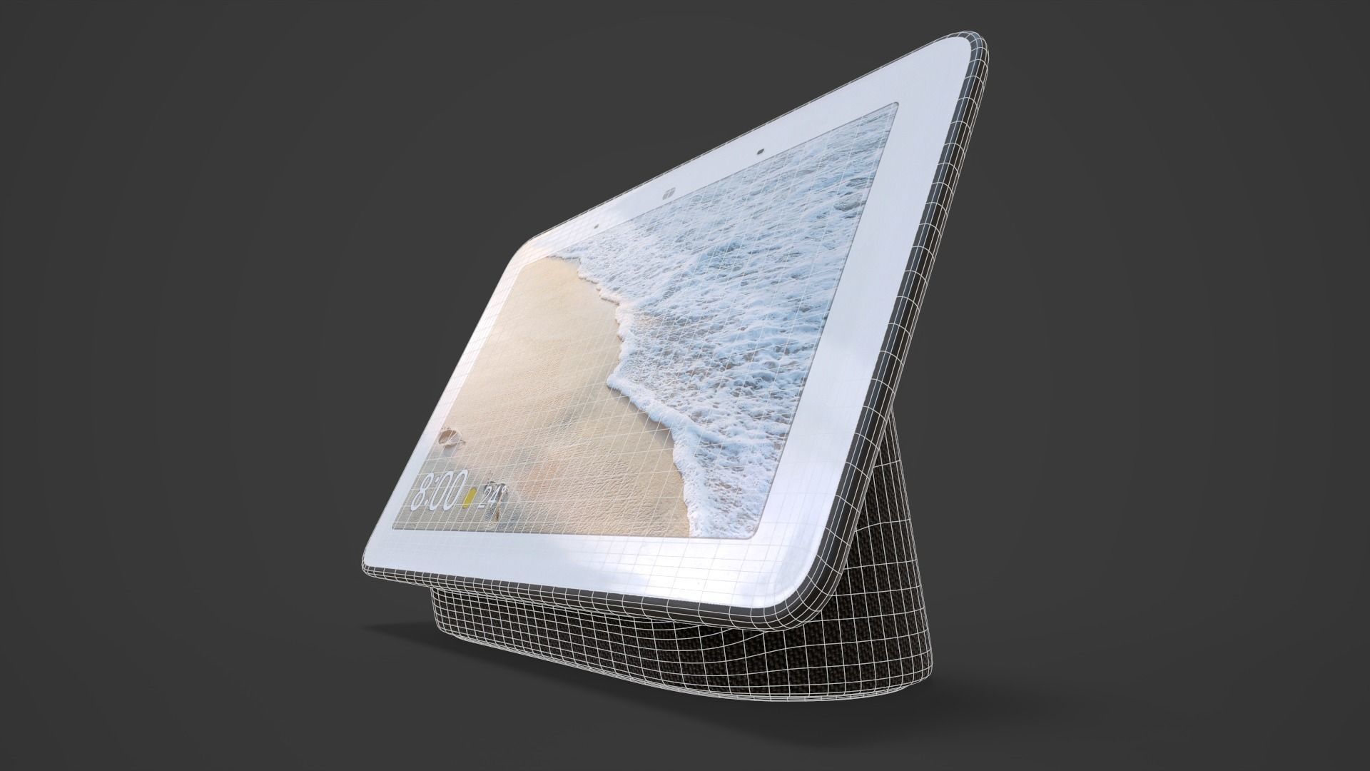 Google Home Nest Hub 3D model_7