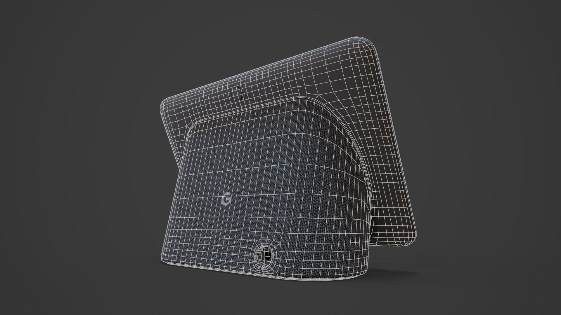 Google Home Nest Hub 3D model_10