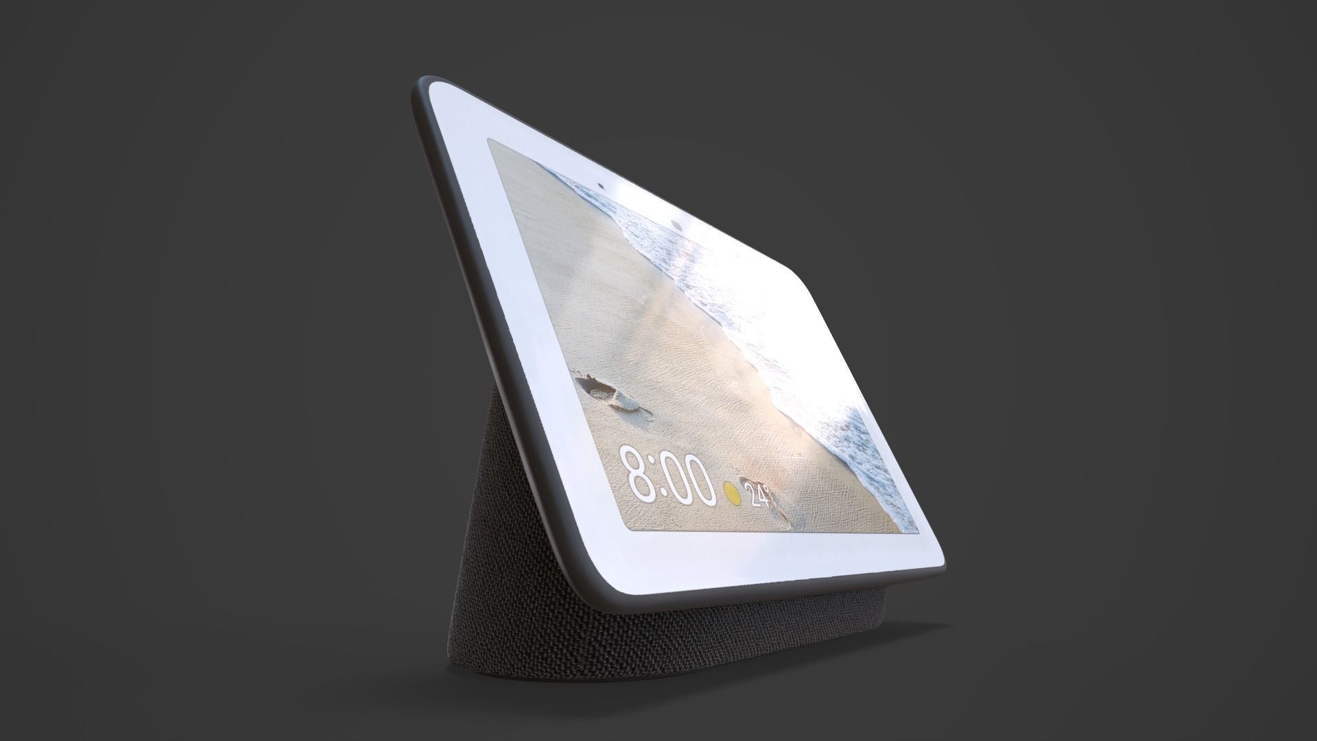 Google Home Nest Hub 3D model_2