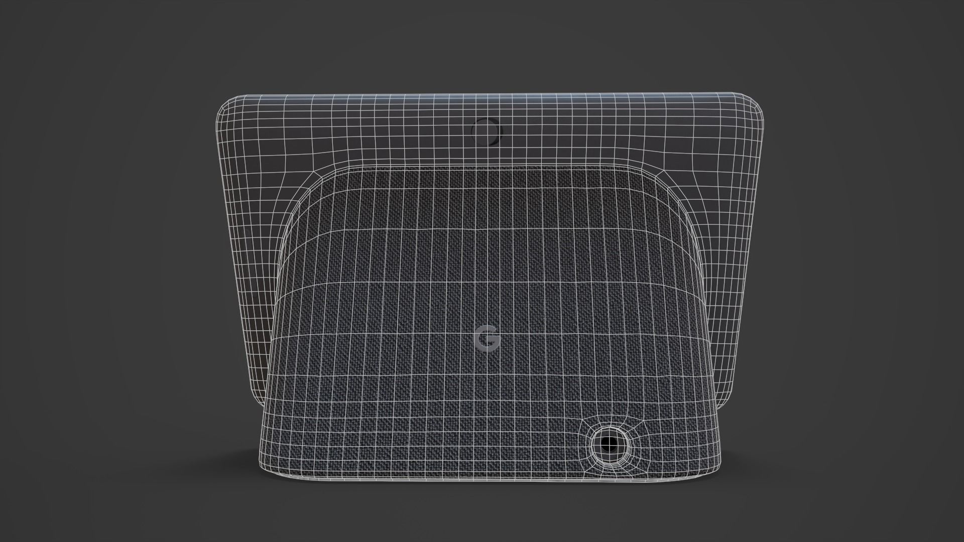 Google Home Nest Hub 3D model_11