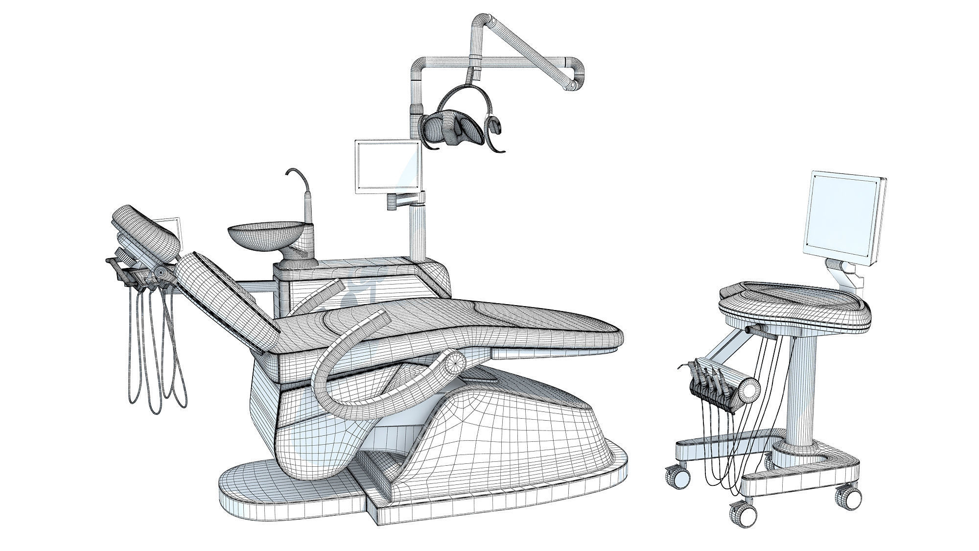 Dental Station 3D model_15