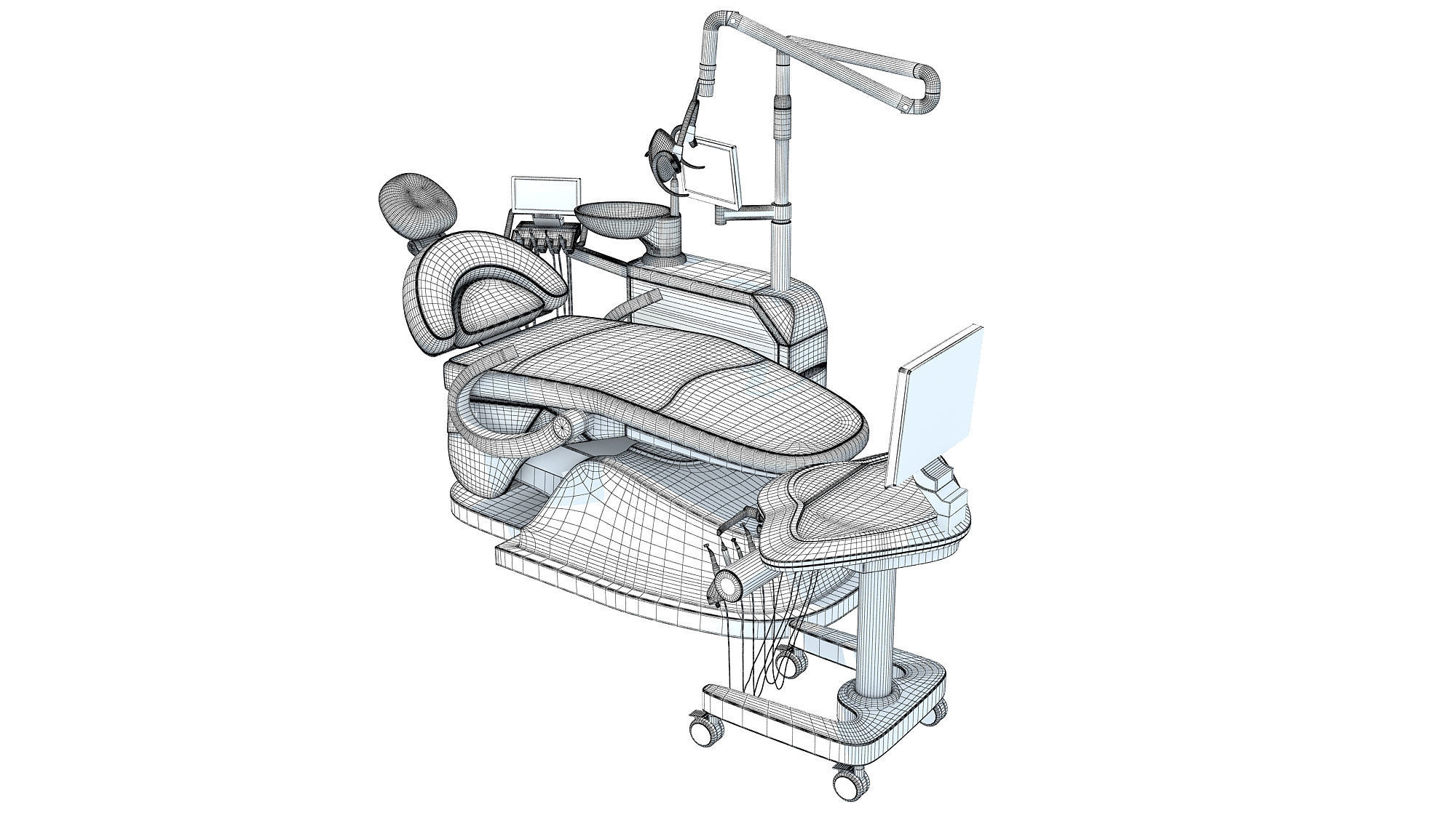 Dental Station 3D model_16
