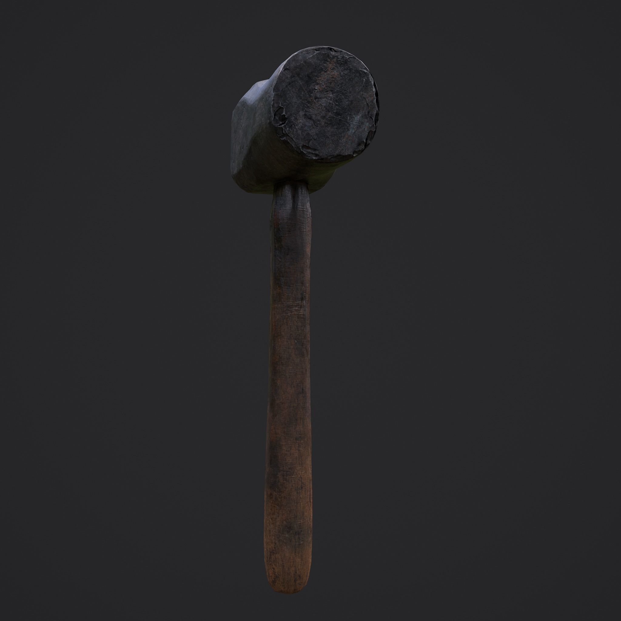 Heavy Hammer Low-poly 3D model_14