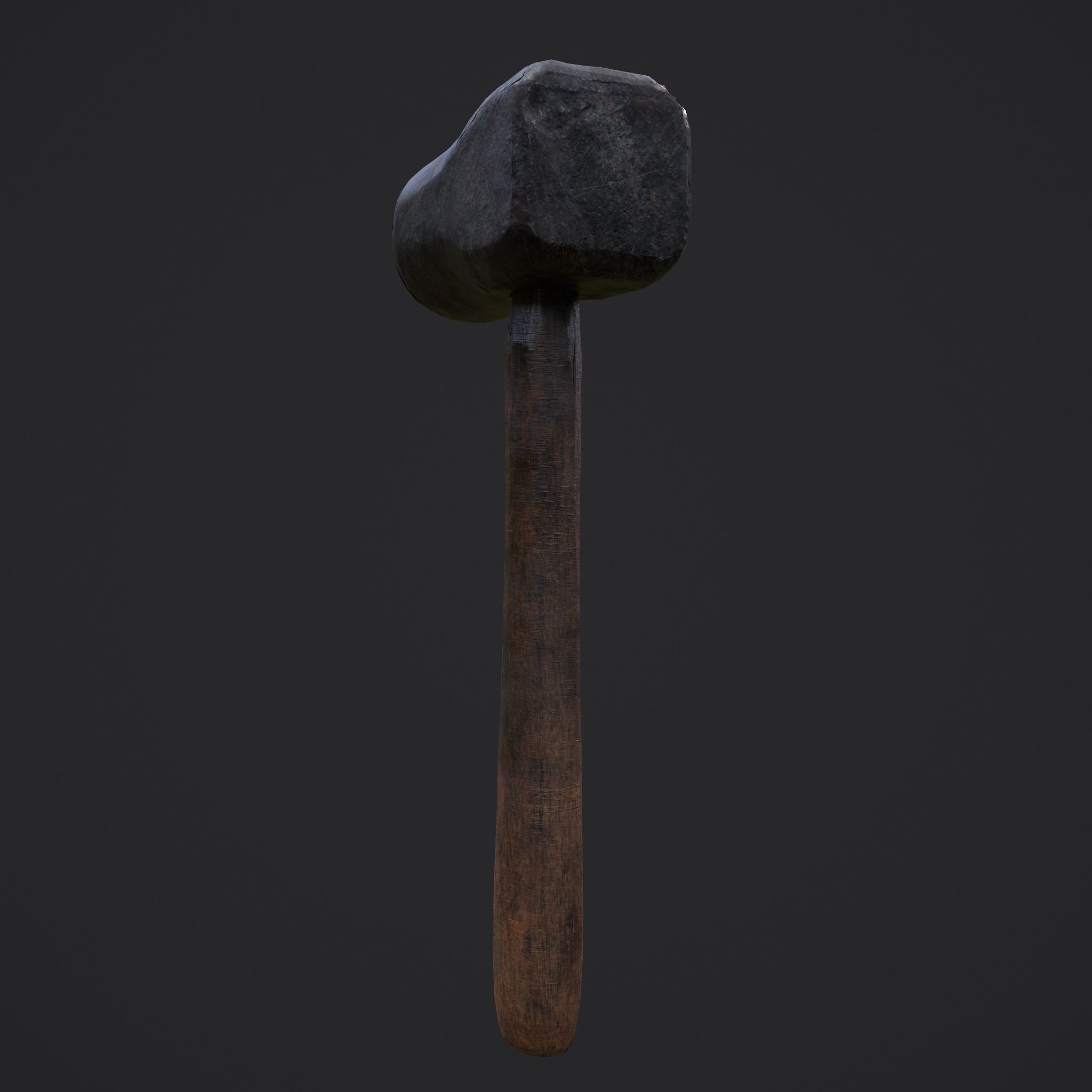 Heavy Hammer Low-poly 3D model_19