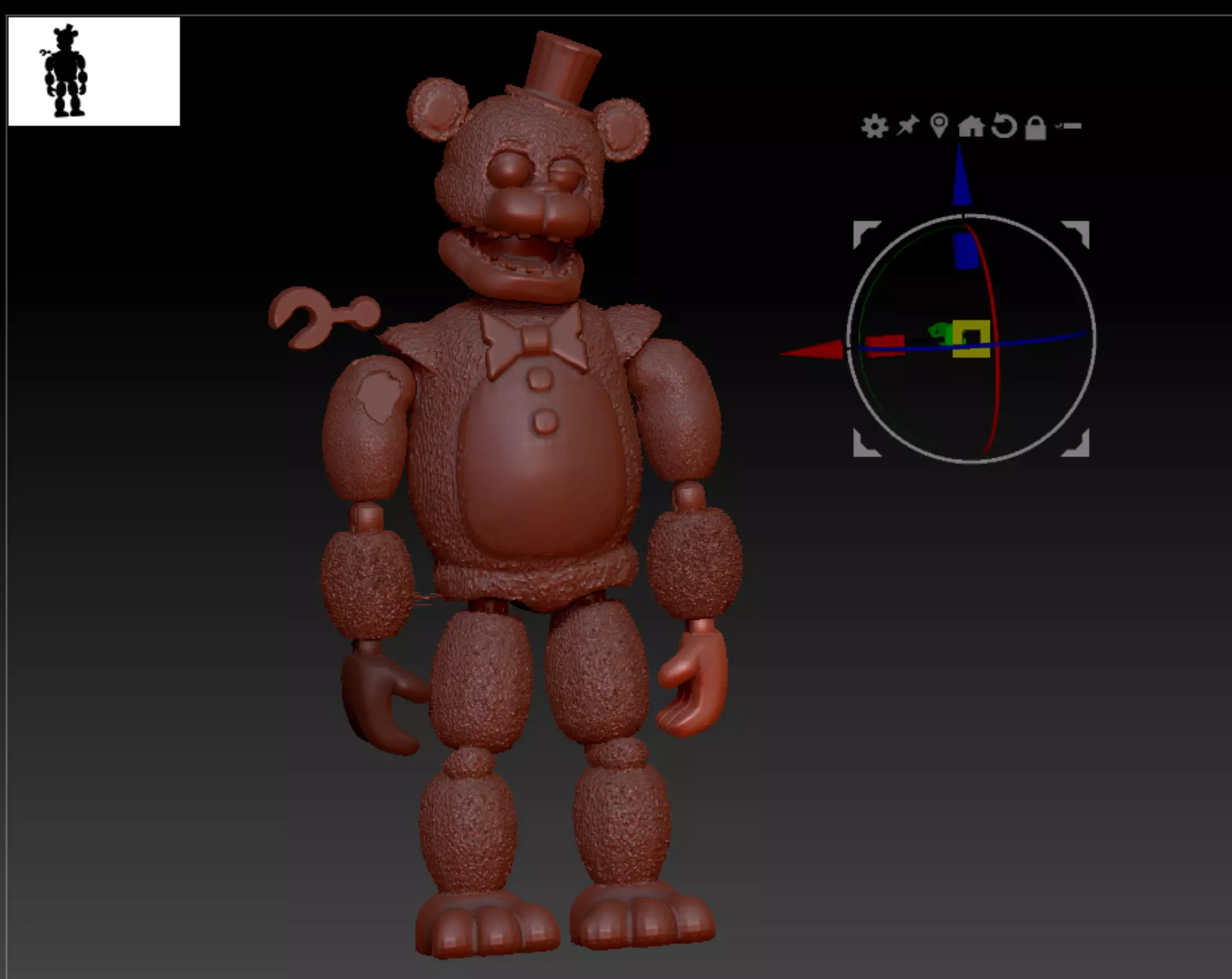 Freddy Fazbear - Five Nights At Freddy 3D print model