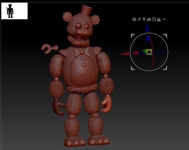 Freddy Fazbear - Five Nights At Freddy 3D print model