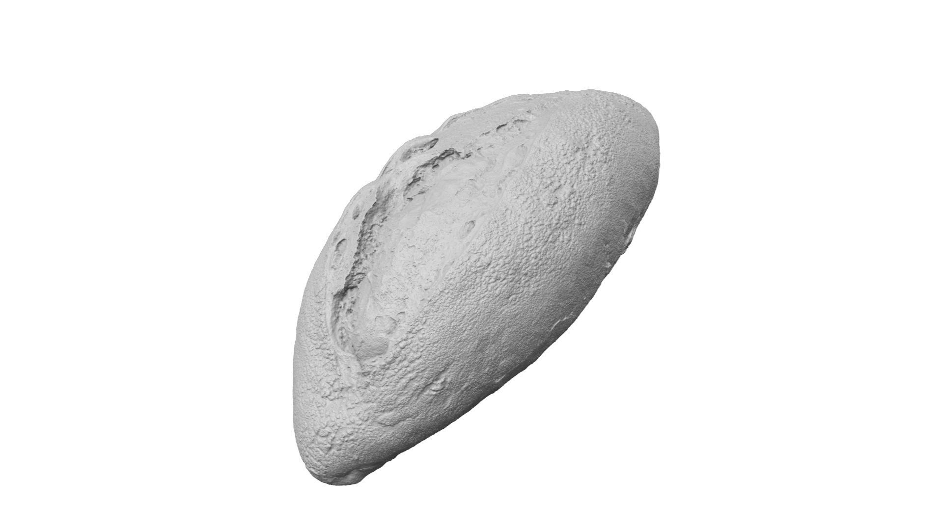 Rustic Sundried Tomato Bread - Extreme Definition Scanned 3D model_2