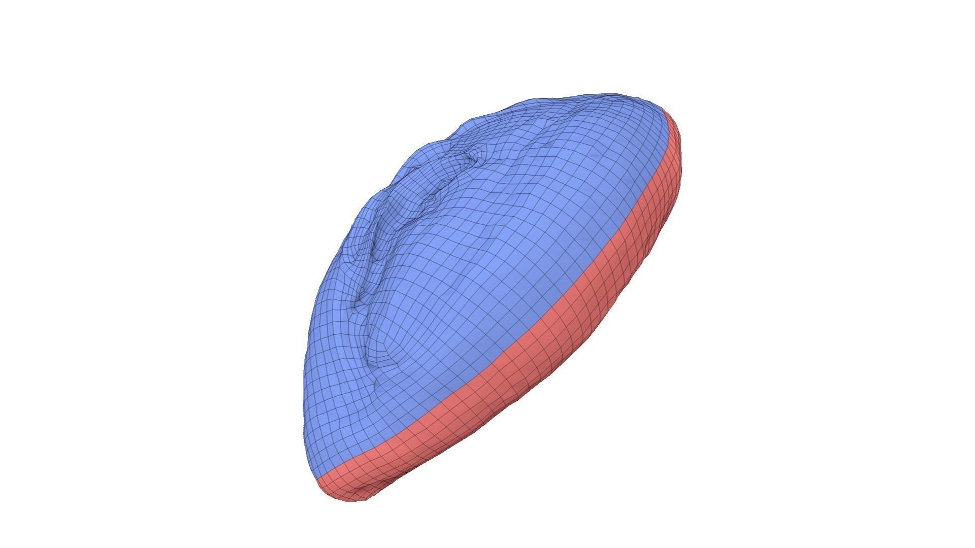 Rustic Sundried Tomato Bread - Extreme Definition Scanned 3D model_4