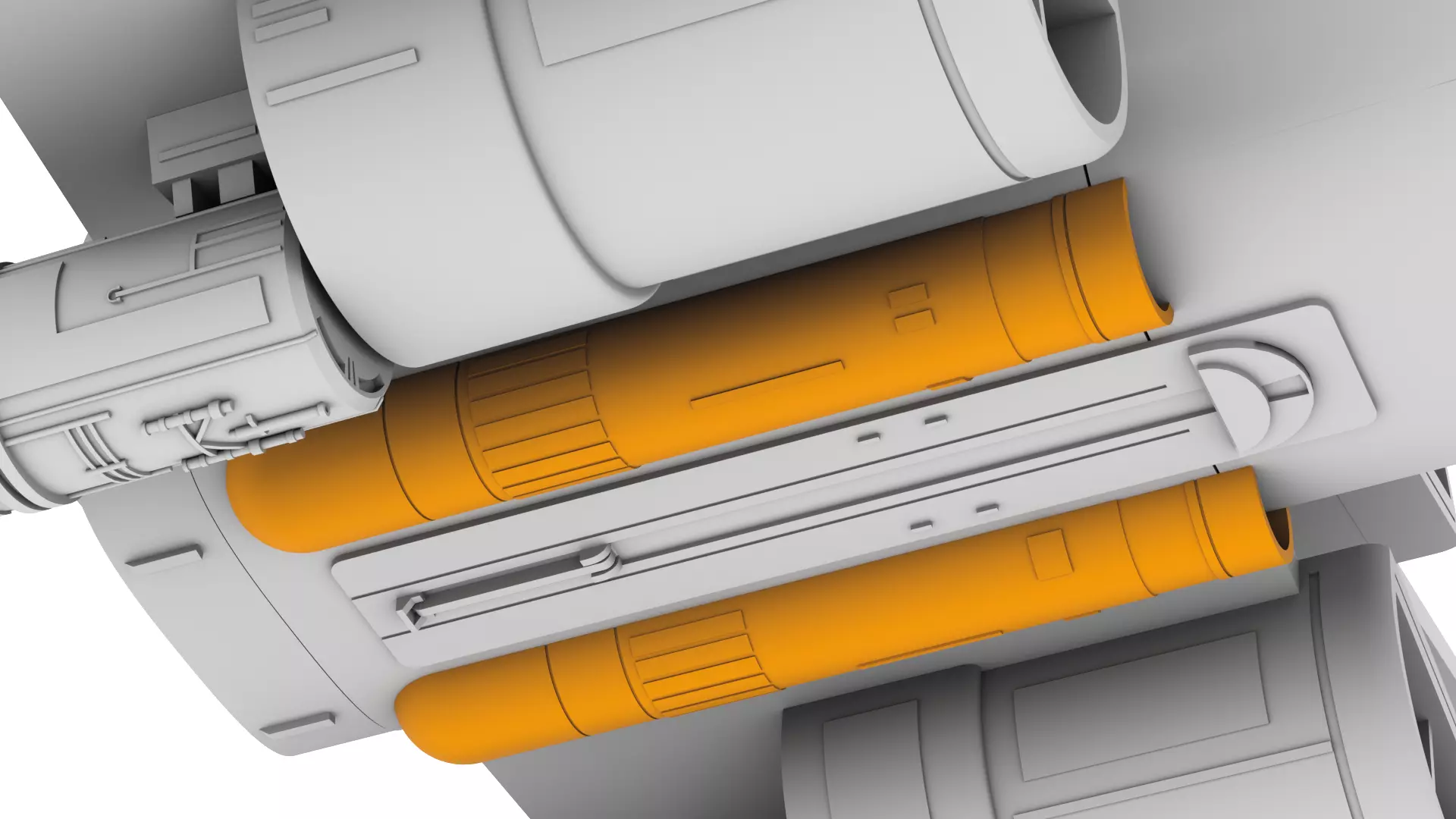 Star Wars Ralph McQuarrie X-Wing Concept V2 3D print model_27