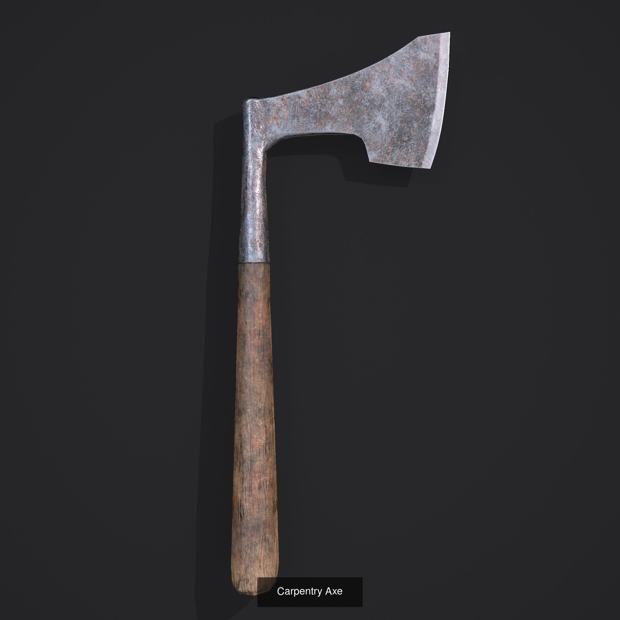 Medieval Carpentry Tools 3D Model Collection_15