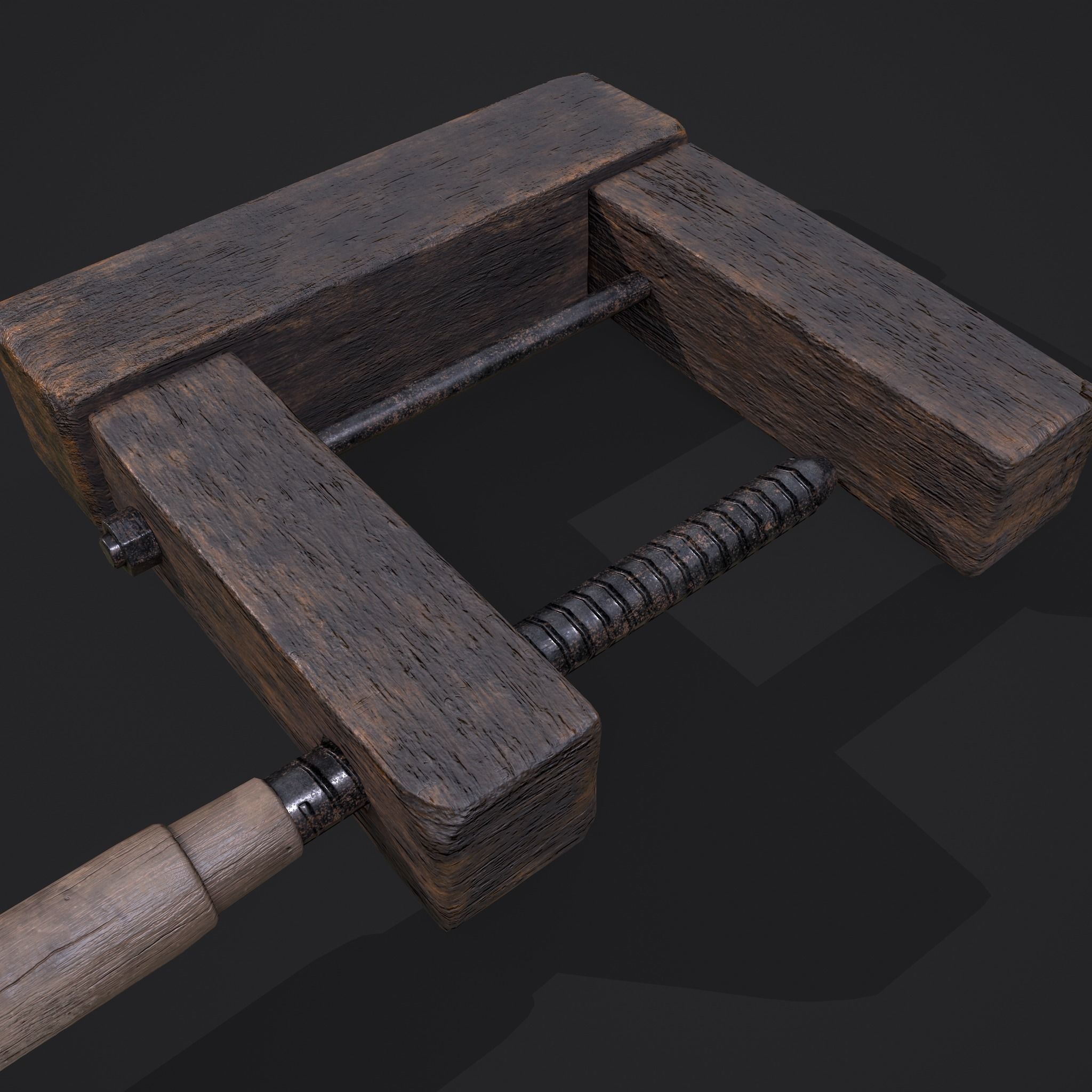 Medieval Carpentry Tools 3D Model Collection_31