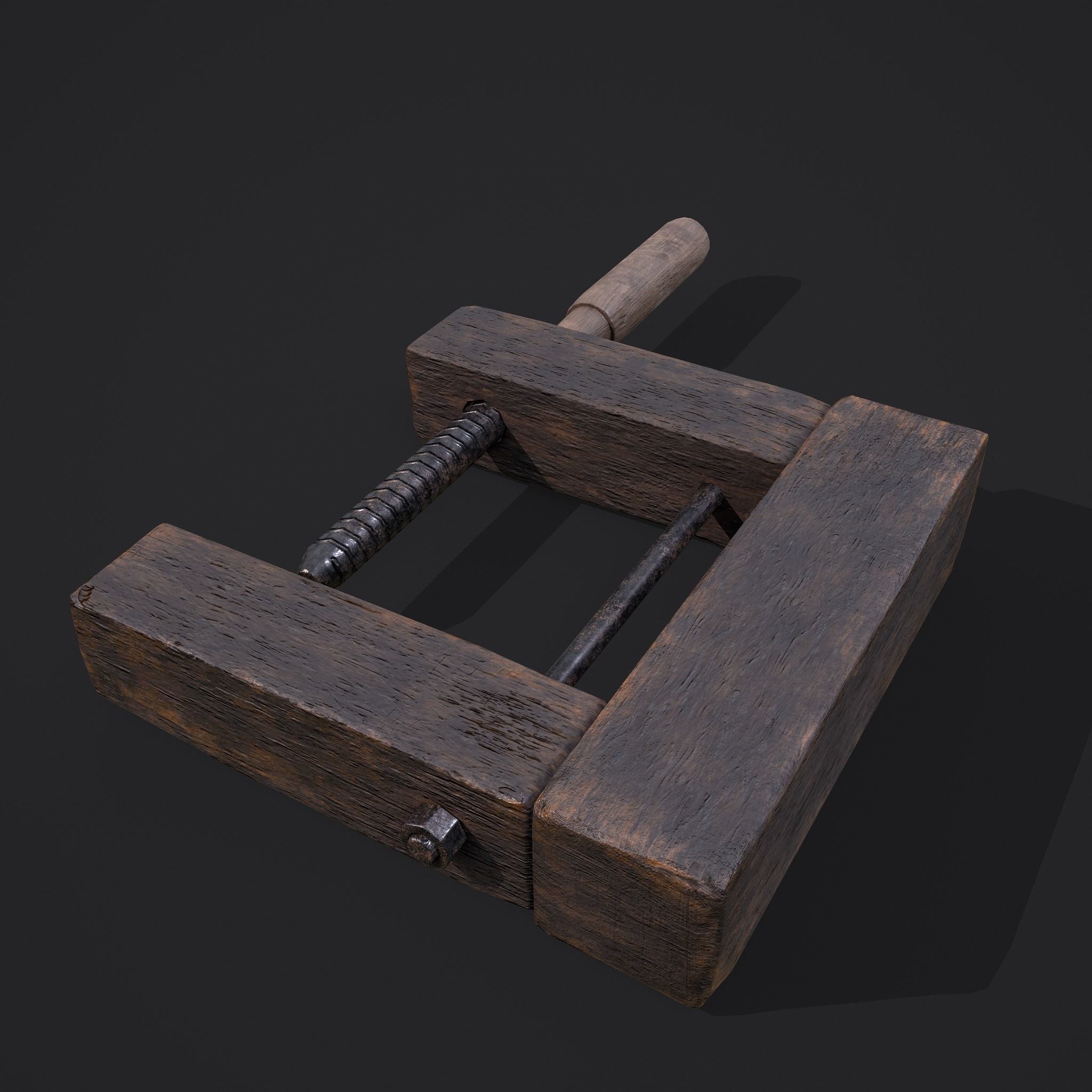 Medieval Carpentry Tools 3D Model Collection_30