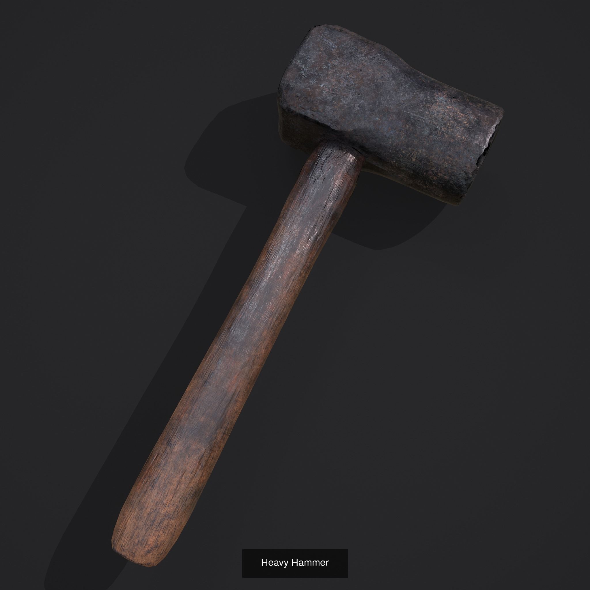 Medieval Carpentry Tools 3D Model Collection_10