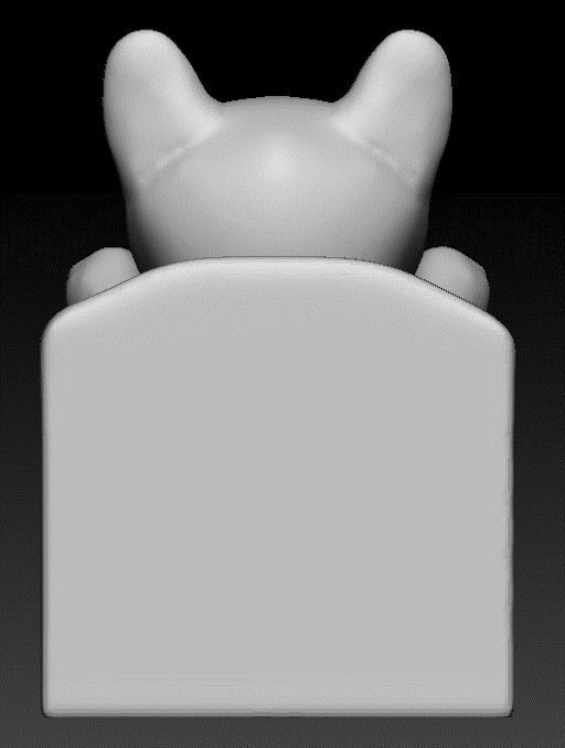 planter dog house - STL for 3D printing 3D print model_7