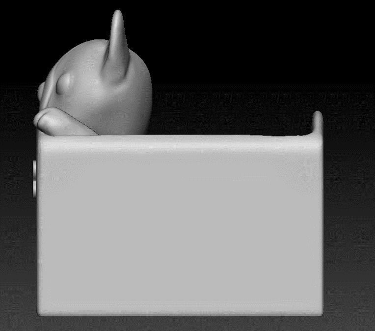 planter dog house - STL for 3D printing 3D print model_6