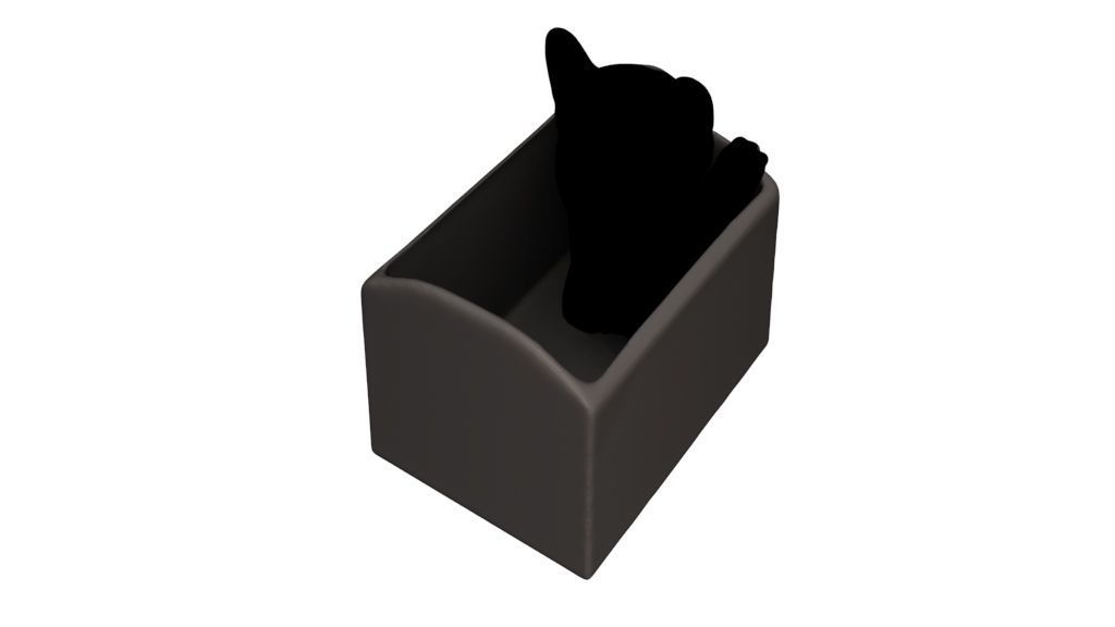planter dog house - STL for 3D printing 3D print model_2