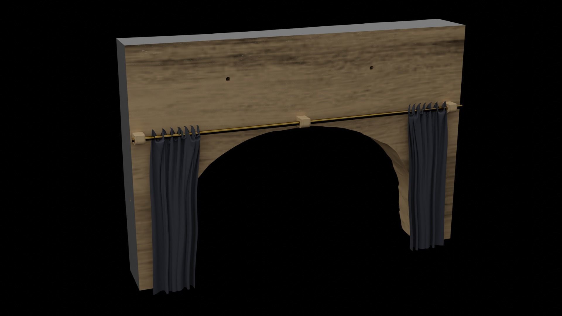 Jabbas Throne Room - Set 5 - Trophy Room 1-18 scale Kenner 3D print model_26