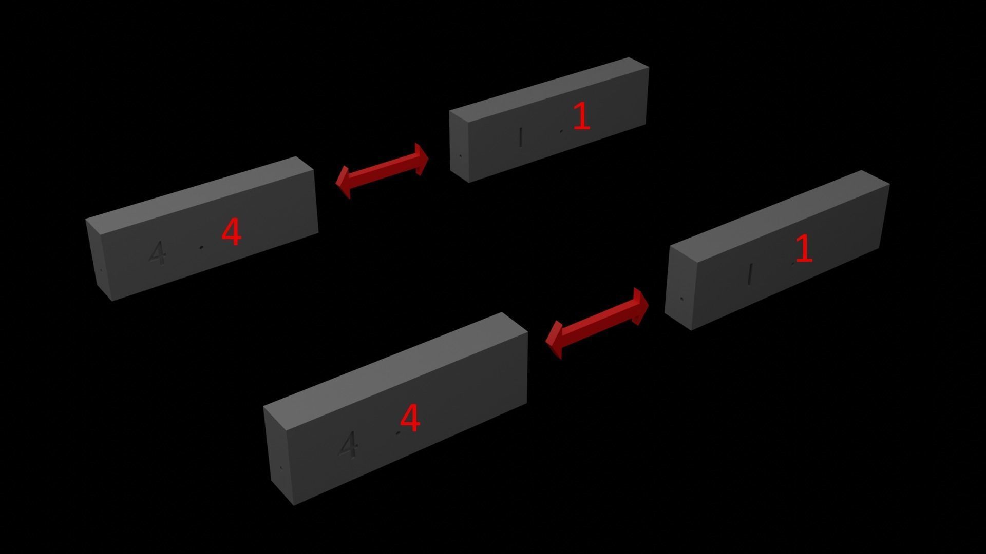 Jabbas Throne Room - Set 5 - Trophy Room 1-18 scale Kenner 3D print model_31