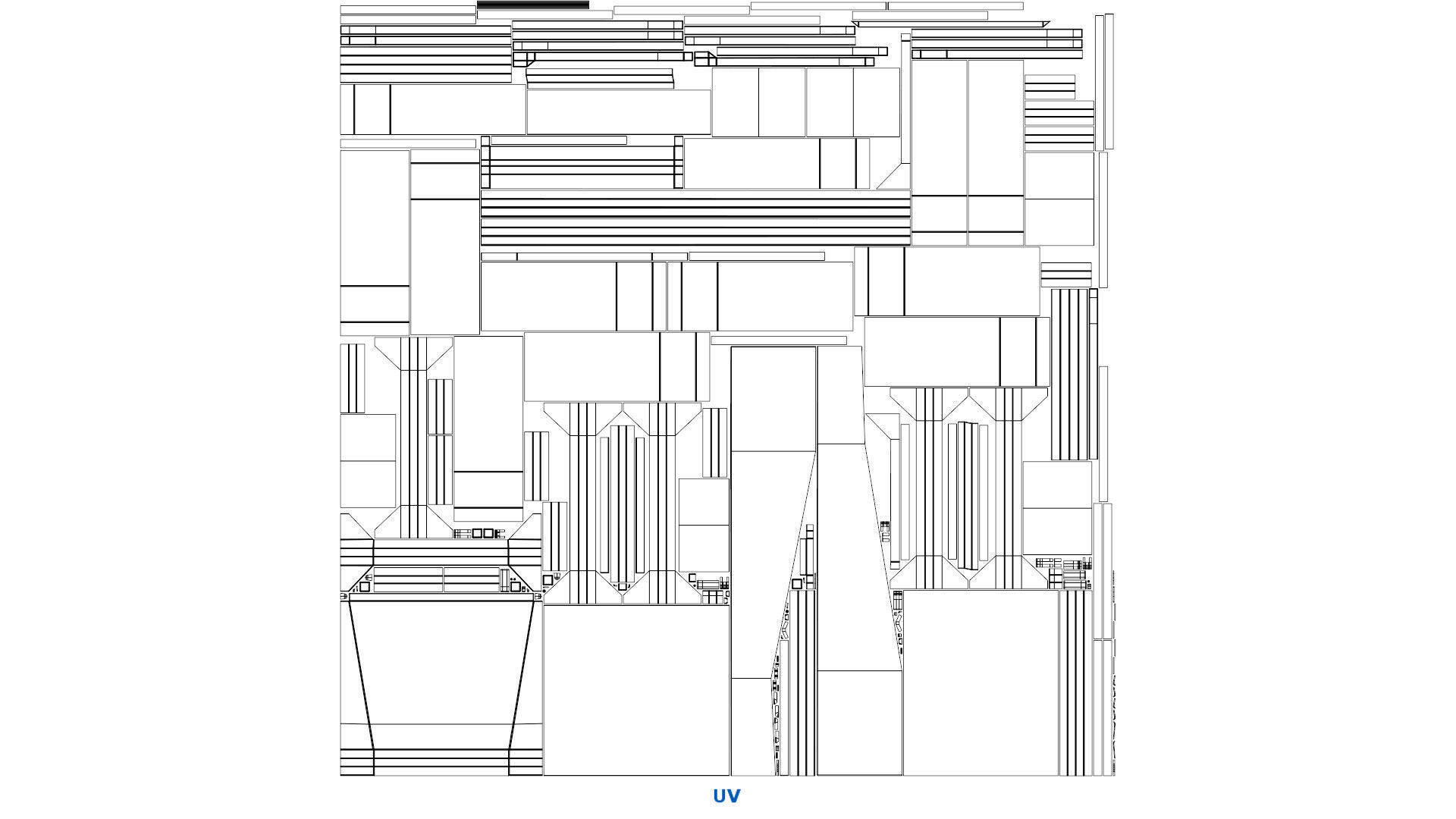 Garbage Container 3B Low-poly 3D model_11