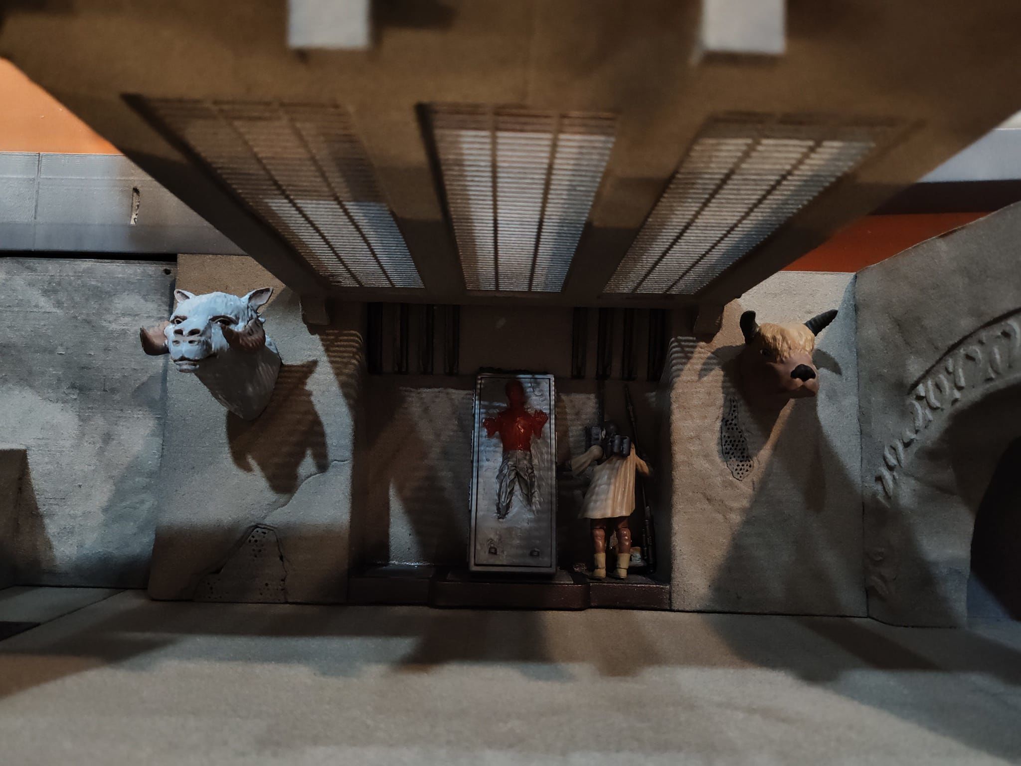 Jabbas Throne Room - Set 5 - Trophy Room 1-12 scale Blackseries 3D print model_72