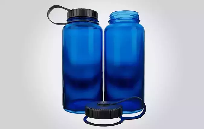 NG Blue Water Bottle