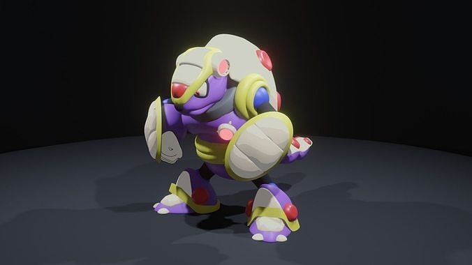 Armored Armadillo 3D model