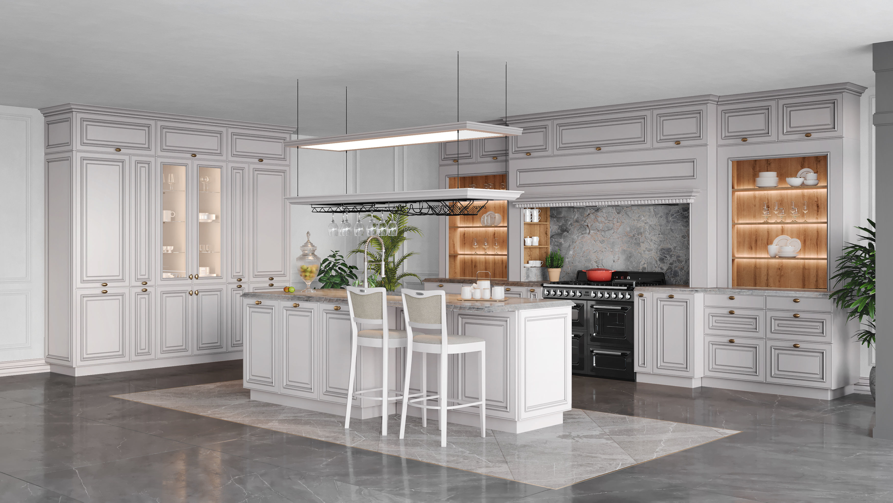 Catalog Sample Kitchen Furniture - Download Scene 3D model_4