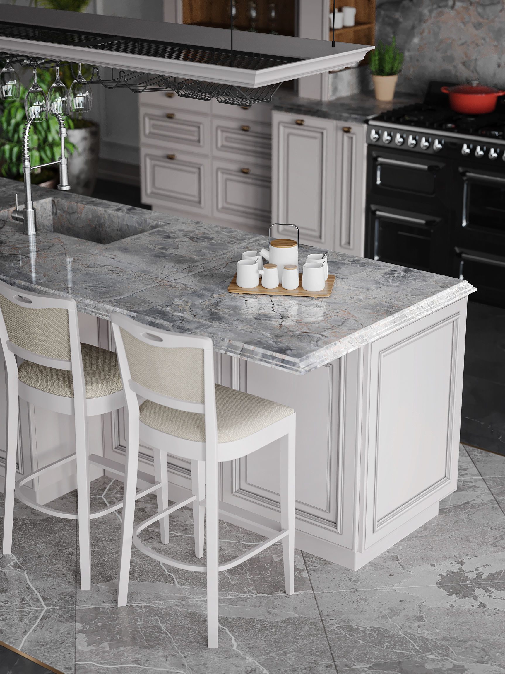 Catalog Sample Kitchen Furniture - Download Scene 3D model_5