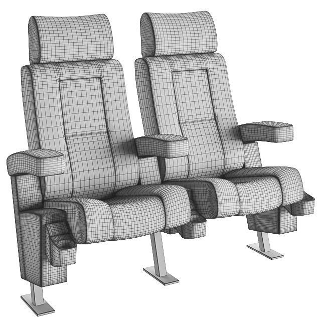 Ferco Paragon 918 - High Back Cinema Chair 3D model_4